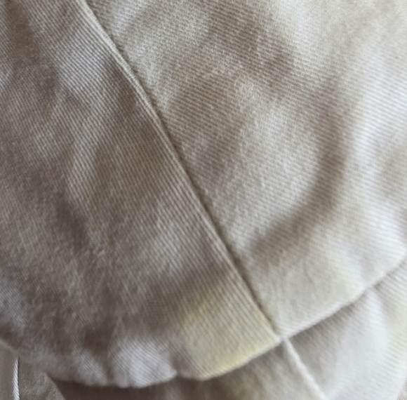 Stefanel Off-White Cream Chinos Culottes Ankle Cotton Pants Wide Legs Size 6 M S - Picture 8 of 9